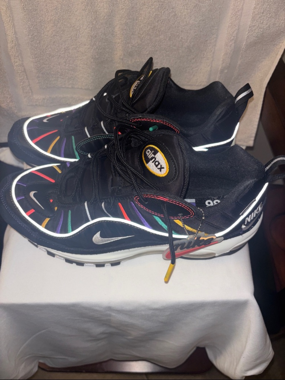 Nike Air Max 98 Premium sneakers in the 'Martin' colorway